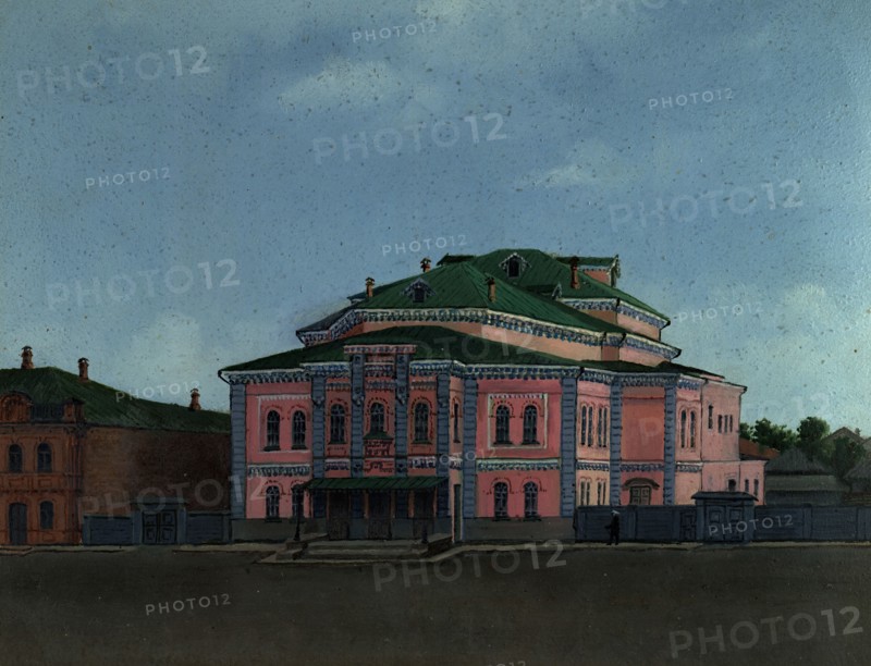 Korolev's Theater, 1880-1897. Creator: Pavel Mikhailovich Kosharov.