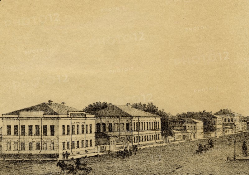 School for Boys Millionnaia Street, 1886. Creator: Pavel Mikhailovich Kosharov.