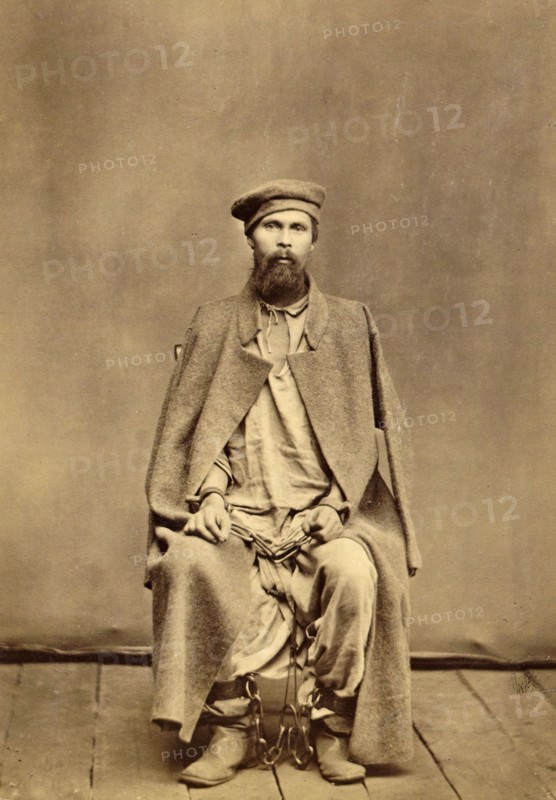 Hard Labor Convict Sentenced to Death, 1891. Creator: Aleksei Kuznetsov.