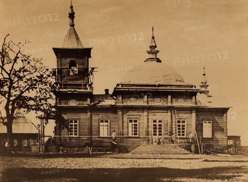 A Church in the Settlement of Rykovsk, 1880-1899. Creator: Innokenty Ignatievich Pavlovsky.