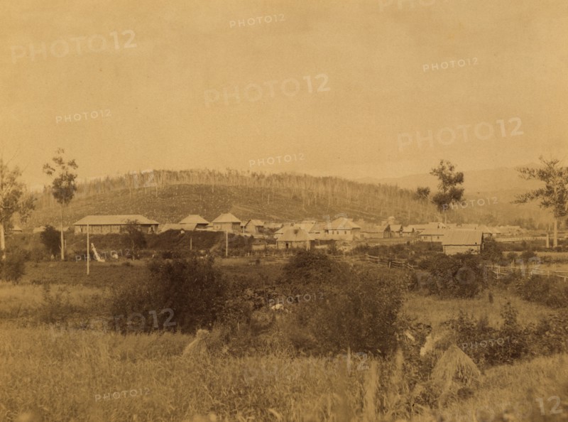The Settlement of Mikhaylovka, Populated by Convicts Who had Finished Their Prison Term...,1880-1899 Creator: Innokenty Ignatievich Pavlovsky.
