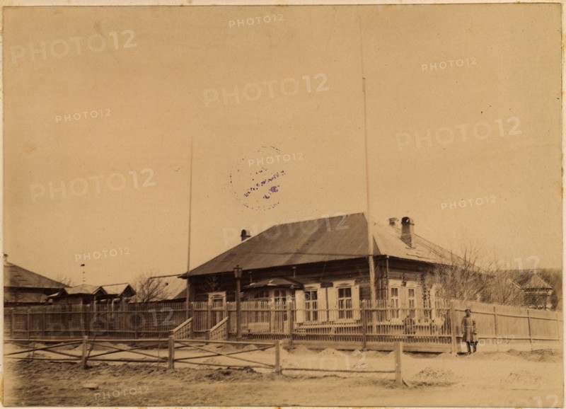 House of the Chief of the Korsakov District, 1880-1899. Creator: Innokenty Ignatievich Pavlovsky.