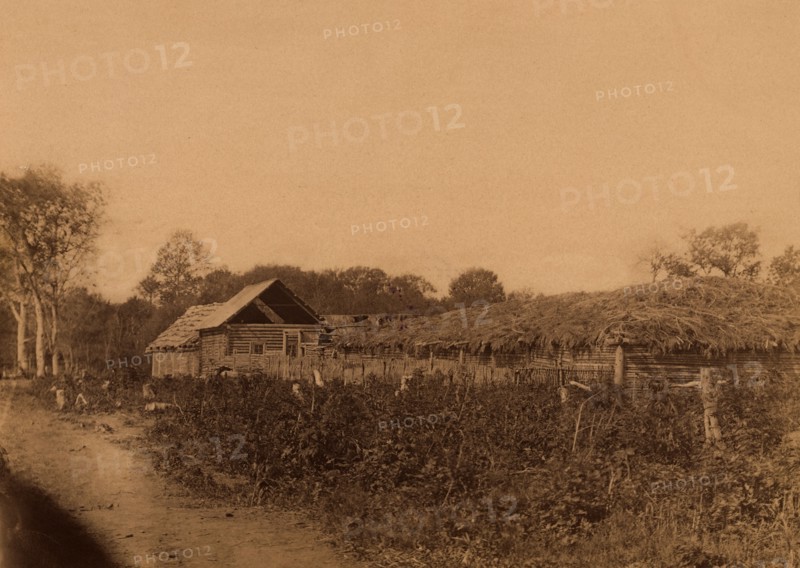 A Prison Animal Yard Derbinsky Prison in the Tymovsk Valley, 1880-1899. Creator: Innokenty Ignatievich Pavlovsky.