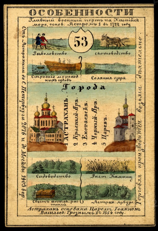 Astrakhan Province, 1856. Creator: Unknown.