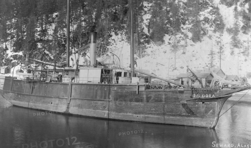 S.S. Dora, Seward, Alaska, between c1900 and 1920. Creator: Unknown.