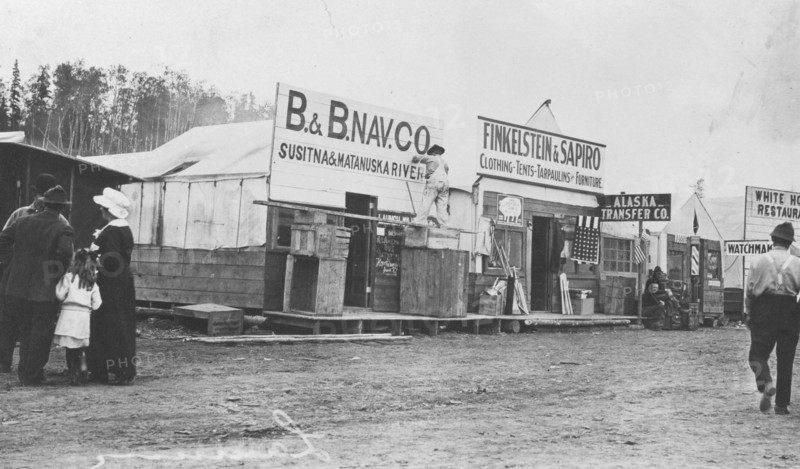 Street scene, between c1900 and c1930. Creator: Unknown.