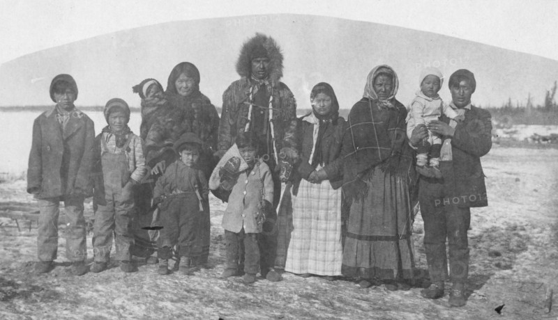 Indian families, between c1900 and c1930. Creator: Unknown.