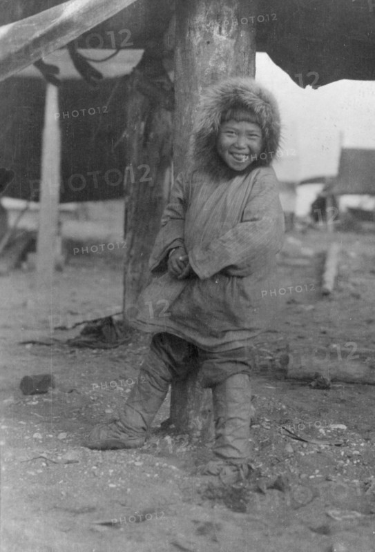 Eskimo child, between c1900 and c1930. Creator: Unknown.