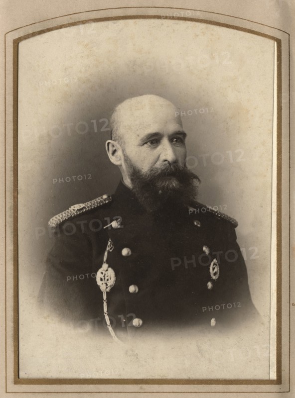 A. G. Male, Brigade Chief of the Irkutsk Volunteer Fire Association, 1909. Creator: A. N. Osetskii.