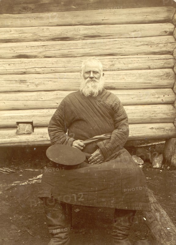 Old Man, 1909. Creator: Nikolai Georgievich Katanaev.
