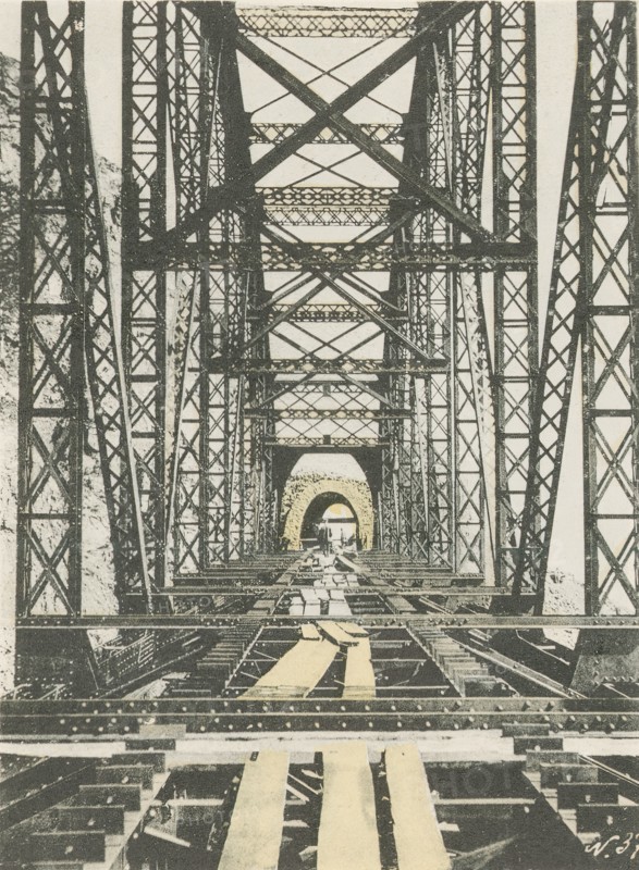 Bridge over Khvoynaya Bay, 1904-1917. Creator: Unknown.