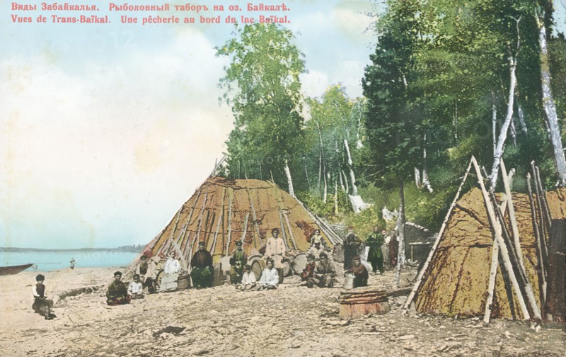 Fishing camp on Lake Baikal, 1904-1917. Creator: Unknown.