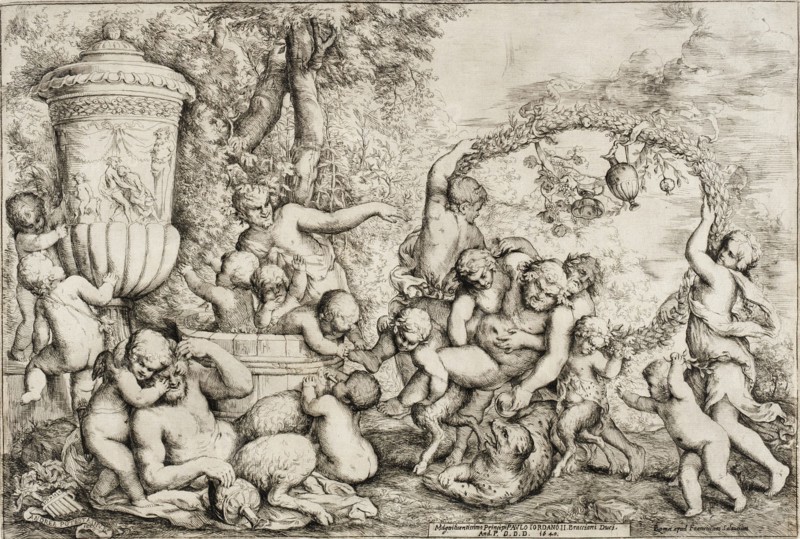 Bacchanal, 1640. Creators: Giovanni Andrea Podestà, Francesco Salamanca.