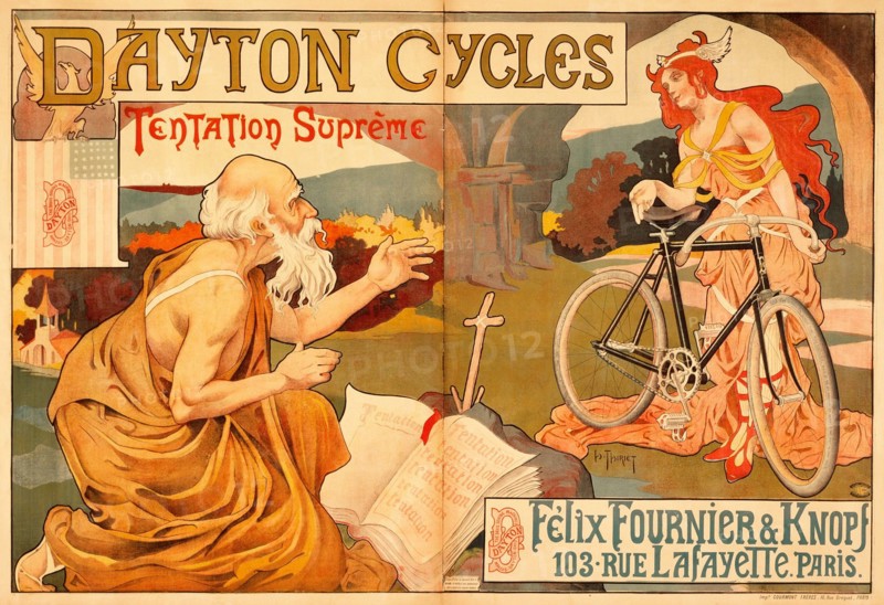 Dayton Cycles, c1898. Creator: Henri Thiriat.