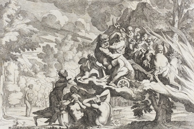 The Rape of Persephone, between c1650 and c1655. Creators: Pietro Testa, Giovanni Cesare Testa.
