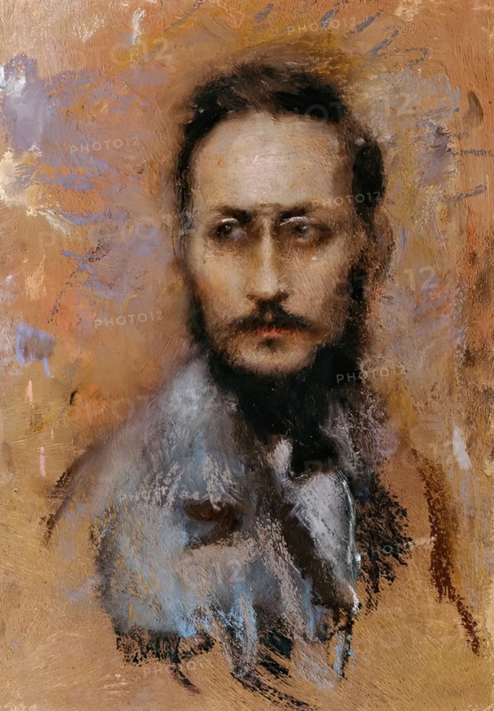 The historian Ludo Moritz Hartmann, c1900. Creator: Arturo Rietti.