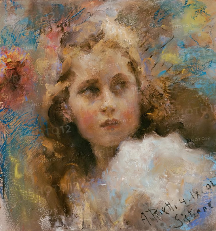 Else Hartmann, 1901. Creator: Arturo Rietti.