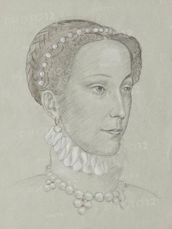 Mary Stuart, undated. (c1910s) Creator: Franz von Matsch.