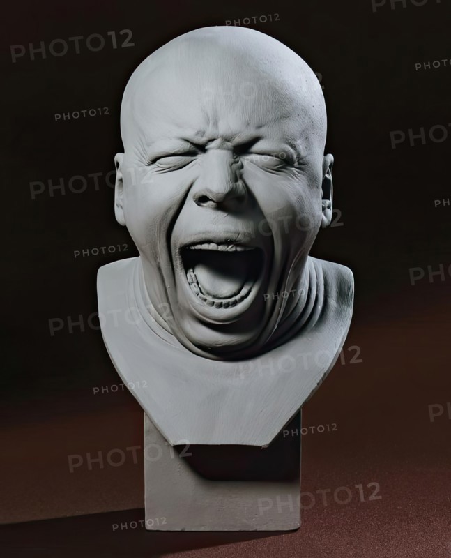Variant of “The Yawner”, before 1923. Creator: Franz Xaver Messerschmidt.