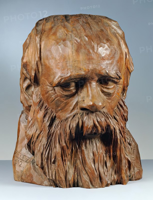 The poet Jaroslav Vrchlický, 1912. Creators: Franz Zelezny, Jaroslav Vrchlicky.