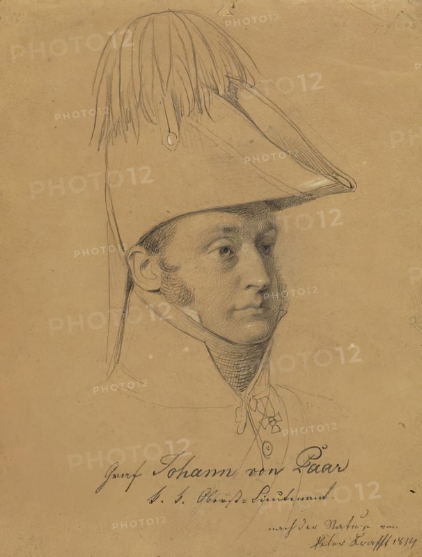 Count Johann von Paar, 1814. Creator: Johann Peter Krafft.