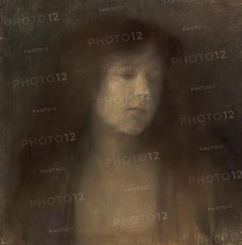Study head, at 1905. Creator: Susanne Renate Granitsch.