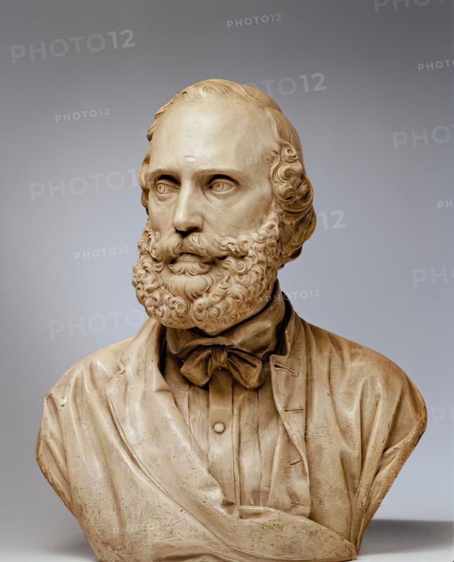 The painter Franz Schrotzberg, 19th century. (c1860s) Creator: Unknown.