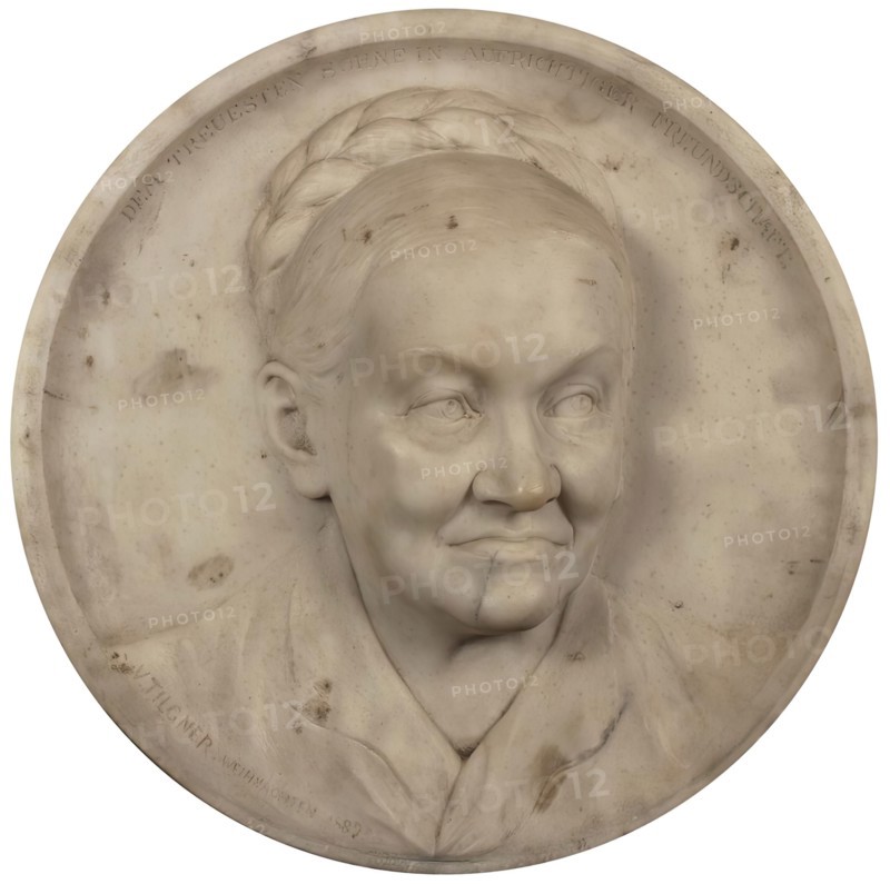 The mother of actor Alexander Girardi, 1889. Creator: Viktor Oskar Tilgner.