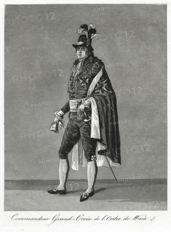 Commandeur Grand-Croix de l'Ordre de Wasa, 1780s.  Creator: Johan Abraham Aleander.