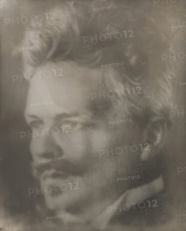 August Strindberg, writer (1849-1912), self-portrait, 1906-07. Creator: August Strindberg.