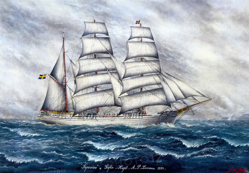 Barque Superior, 1936. Creator: J.G. Berg.