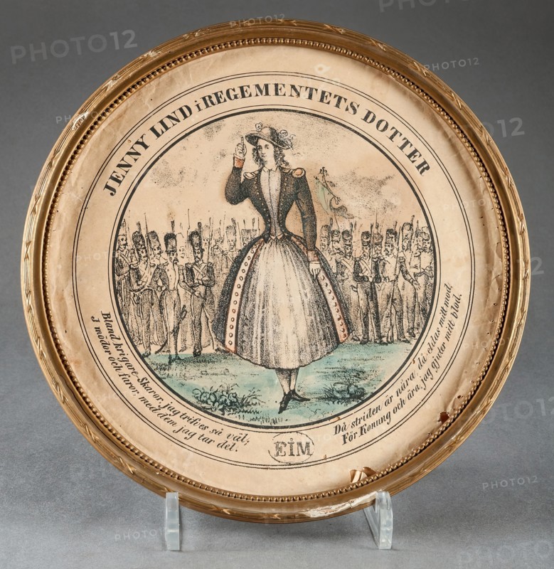 Jenny Lind in The Regiment's Daughter, (c1850s). Creator: Unknown.