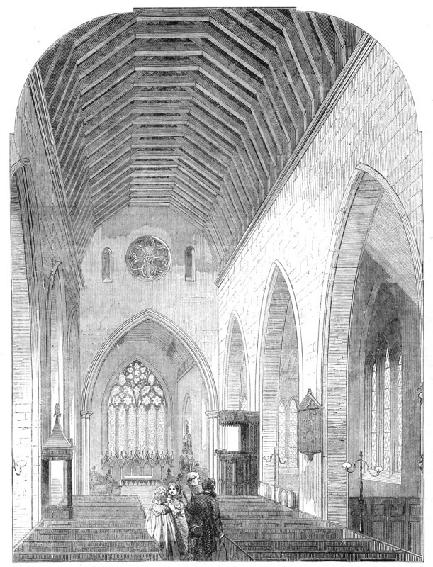 St. Mary's Collegiate and Parish Church, Youghal, Ireland, 1862. Creator: Unknown.