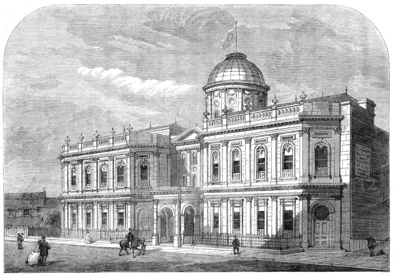 The Oriental Baths, Victoria-Street, Westminster, 1862. Creator: Unknown.