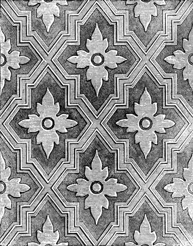 The International Exhibition - Wallpaper by Messrs. Scott, Cuthbertson and Co., 1862.  Creator: Unknown.