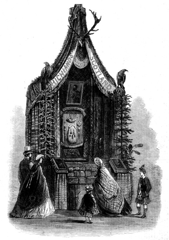 The International Exhibition - M'Dougall's Stall..., 1862. Creator: Unknown.
