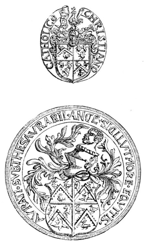 Sir Thomas More's seals, 1862. Creator: Unknown.