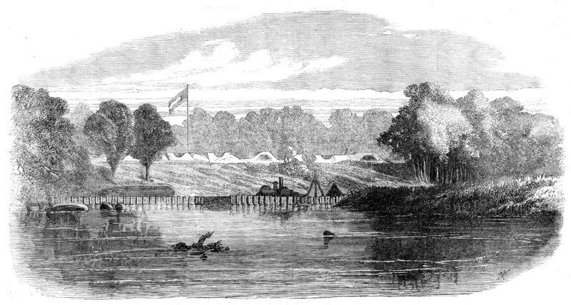 The Civil War in America: Drury's Bluff, a Confederate position on the James River..., 1862. Creator: Unknown;Unknown.