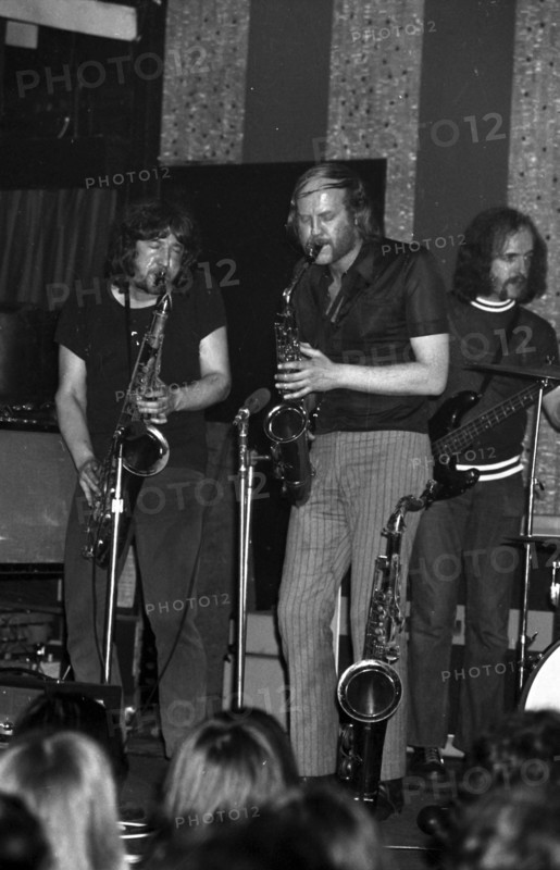 Dick Morrisey, Dave Quincy and Jim Richardson, If, Marquee Club, Soho, London, 1971. Creator: Brian O'Connor.