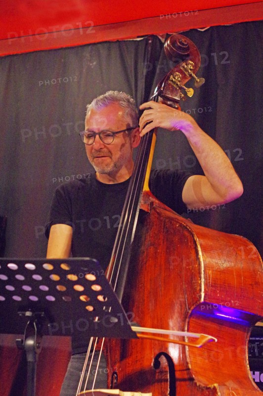 Liran Conran, Guido Spannocchi Quartet, Verdict Jazz Club, Brighton, East Sussex, Sept 2023. Creator: Brian O'Connor.