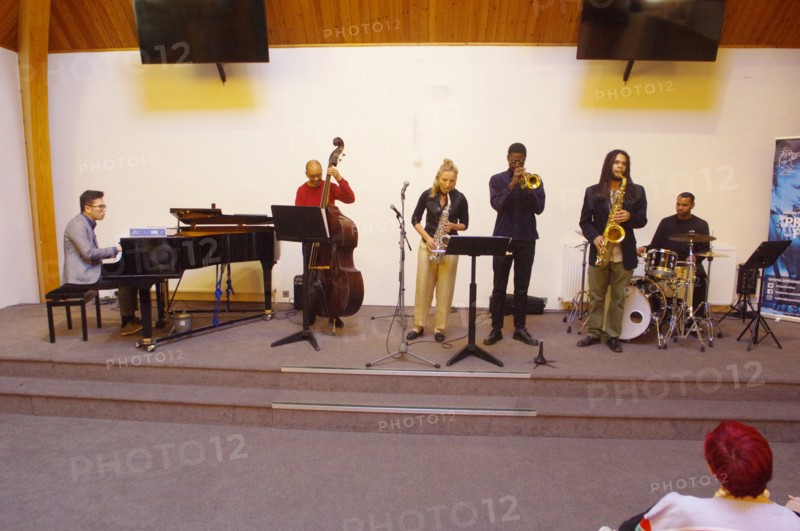 Gary Crosby Sextet, National Jazz Archive, Loughton, Essex, Oct 2023. Creator: Brian O'Connor.