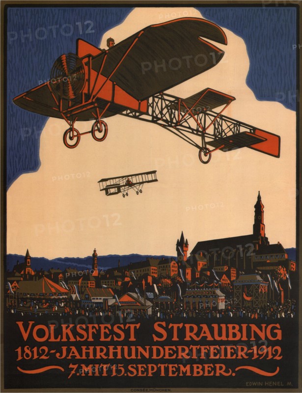 Folk festival Straubing, 1912. Creator: Henel, Edwin Hermann (1883-1953).