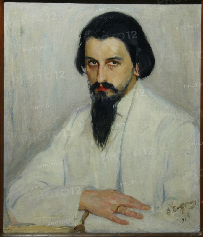 Portrait of Nicholas Millioti (1874-1962), 1914. Creator: Sorin, Saveli Abramovich (1878-1953).