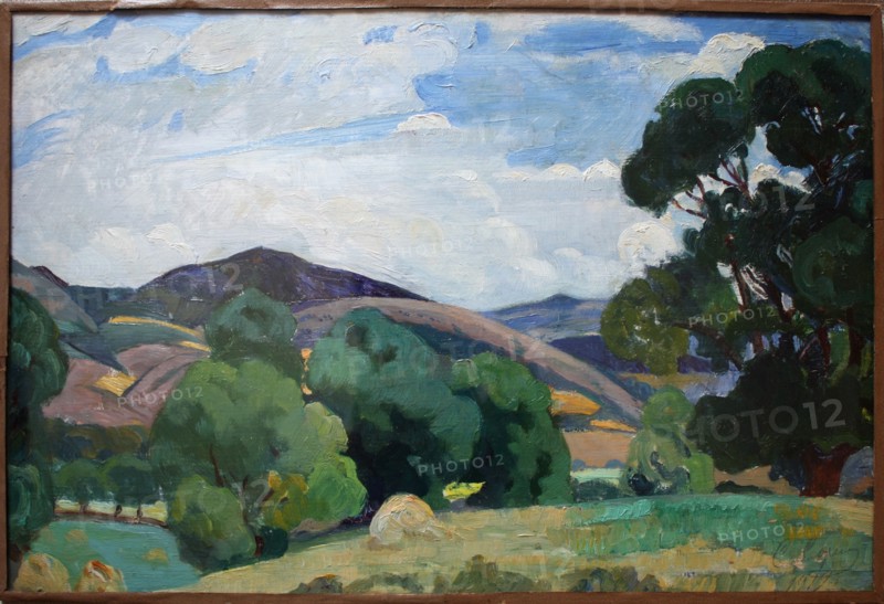 Crimean Landscape, 1919. Creator: Sorin, Saveli Abramovich (1878-1953).