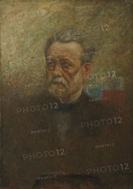 Portrait of Louis Pasteur (1822-1895). Creator: Lévy-Dhurmer, Lucien (1865-1953).