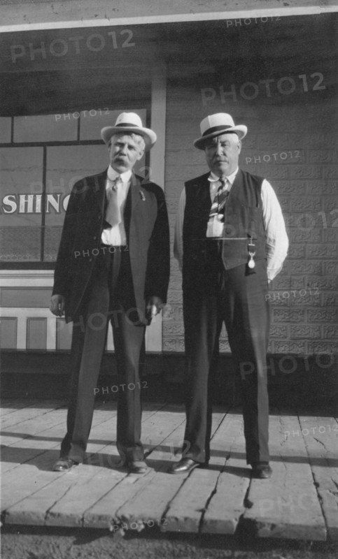 Tom Magowan and Bill McFee, between c1900 and 1916. Creator: Unknown.