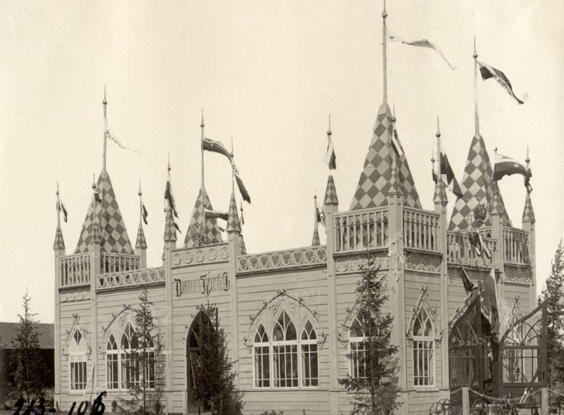 Pavilion "John Grieves", 1911. Creator: A. A. Antonov.