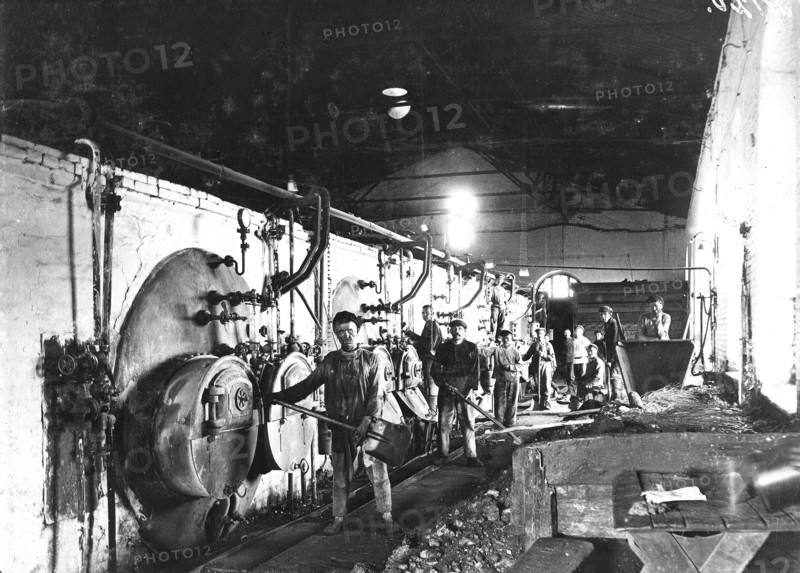 Electric station boilers, 1911. Creator: Kozlov.