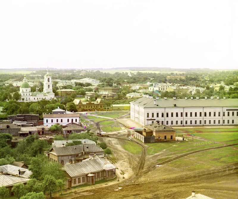 Ryazan: General view from the north, 1912. Creator: Sergey Mikhaylovich Prokudin-Gorsky.