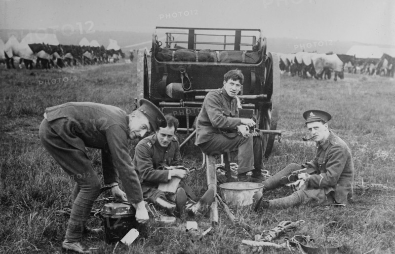 Recruits, Aldershot, between 1914 and c1915. Creator: Bain News Service.